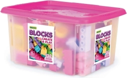 Building set 132 pcs in a storage box for children