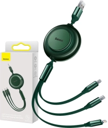 Kabel Baseus 3-v-1 za Micro USB / USB-C / Lightning