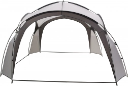 Padiglione da giardino con borsa per il trasporto, grigio, MULTIGARDEN