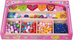 Wooden Creative Bead Set for Kids 3+