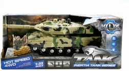 Tank met licht en geluiden