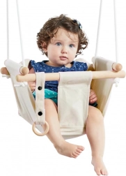 Kids' cotton textile swing 2KIDS TOYS, beige