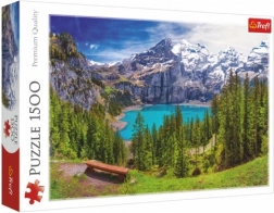 Puzzle Lake Oeschinen Alps 1500 pieces
