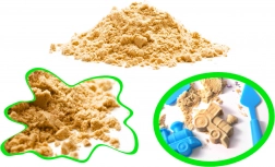 Magical kinetic sand for kids 1 kg – Beige