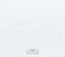 Bela indukcijska plošča