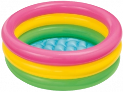 Opblaasbaar kinderzwembad met zachte bodem 61x22 cm