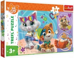 Maxi Puzzle 24 Pieces Happy Cats 44 CATS 60 × 40 cm