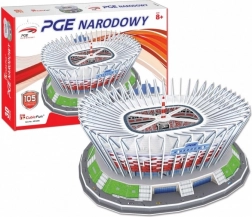 Puzzle 3D Stadio Nazionale di Varsavia 105 pezzi