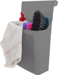 Cestino pensile in plastica per anta 24 × 12 × 35 cm