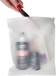 Sacchetti opachi con zip 350 × 450 mm, confezione da 50 pezzi