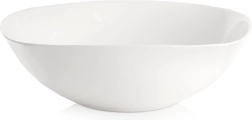 Bol blanc en verre LUNA 25 cm, 2 l