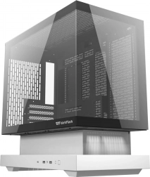 Case per computer Darkflash F1 bianco con 6 ventole ARGB