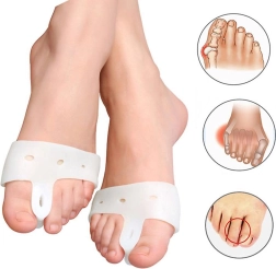 Silicone bunion protector with toe separator – 2 pcs