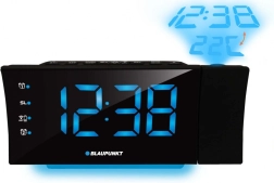 BLAUPUNKT clock radio with projector and USB charging