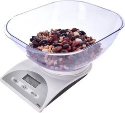 Digital kitchen scale with bowl 5 kg