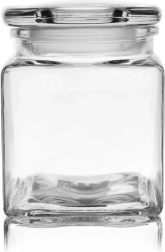 Contenitore quadrato in vetro per alimenti 950 ml