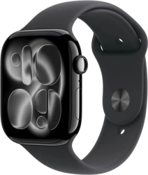 Apple Watch Series 11 GPS 46 mm hliníkový onyx s čiernym športovým remienkom M/L