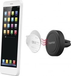 Universal magnetic vent mount Hama – black