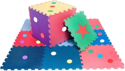 tappetino puzzle in schiuma multifunzione e recinto per bambini