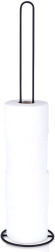 Metalen toiletrolhouder, zwart, 60 cm