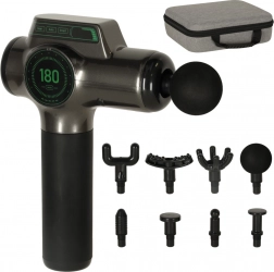 Prenosni masažni pištola z LED zaslonom 8v1