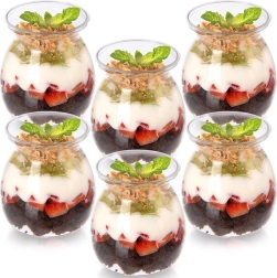 Bicchierini per yogurt e dessert 160 ml, set 6 pz