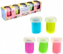 Glitter Play-Dough 5×56 g in Cups
