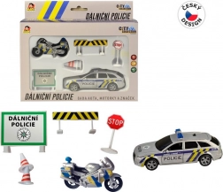 Highway Police Set City Collection with Sound and Light