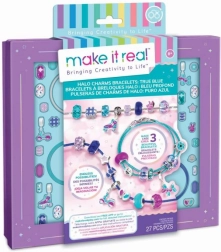 Make It Real bracelet making kit Halo Charms True Blue