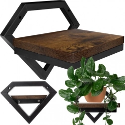 Mensola da parete sospesa RUHHY in stile loft