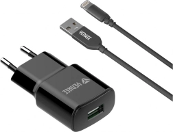 USB-oplader met Lightning-kabel 1 m 12 W 2,4 A