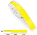 Rumene termične nalepke Niimbot 12,5x109 mm