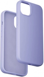 Vention silicone case for iPhone 15 Plus with MagSafe, purple