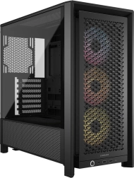 Corsair frame 4000D RS ARGB černá mid-tower ATX skříň