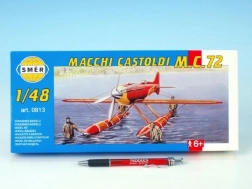 Modello di aeroplano Macchi Castoldi M.C.72 1:48