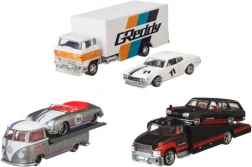 Bisarca e auto da corsa Hot Wheels