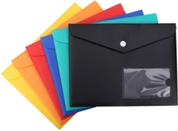 Snap-button folder 22 × 17 cm