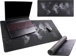 Velká podložka na stůl s mapou světa 40 × 90 cm