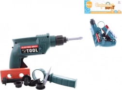 Kids' Battery-Powered Drill – Tool Set