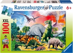 Puzzle Ravensburger Tra i dinosauri
