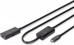 Aktives Verlängerungskabel USB-C - USB-C, USB 3.2 Gen1, 10m