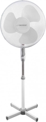 Ventilateur sur pied Hurricane blanc