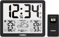 digital weather station METEO with DCF and weather forecast