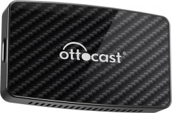 Ottocast 4 v 1 bezdrátový adaptér CarPlay/Android Auto (černý)