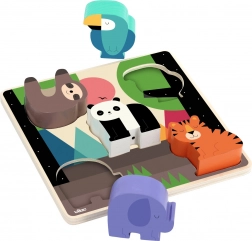 Puzzle sonoro giungla