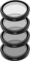 TELESIN CPL/ND8/ND16/ND32 Filter Set for DJI Osmo Action 4 and 3