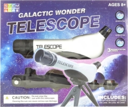 plastic children’s telescope with stand 60 mm