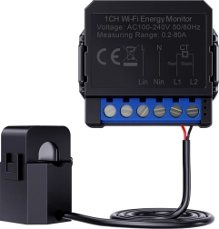 Intelligent bidirectional energy meter Avatto ZigBee for single-phase installations
