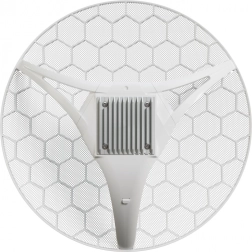 MikroTik LHG LTE18 kit outdoor gerichte LTE‑antenne 17 dBi met CAT18‑modem