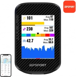 Rowerowy licznik GPS iGPSPORT BSC300T z kolorowym ekranem dotykowym